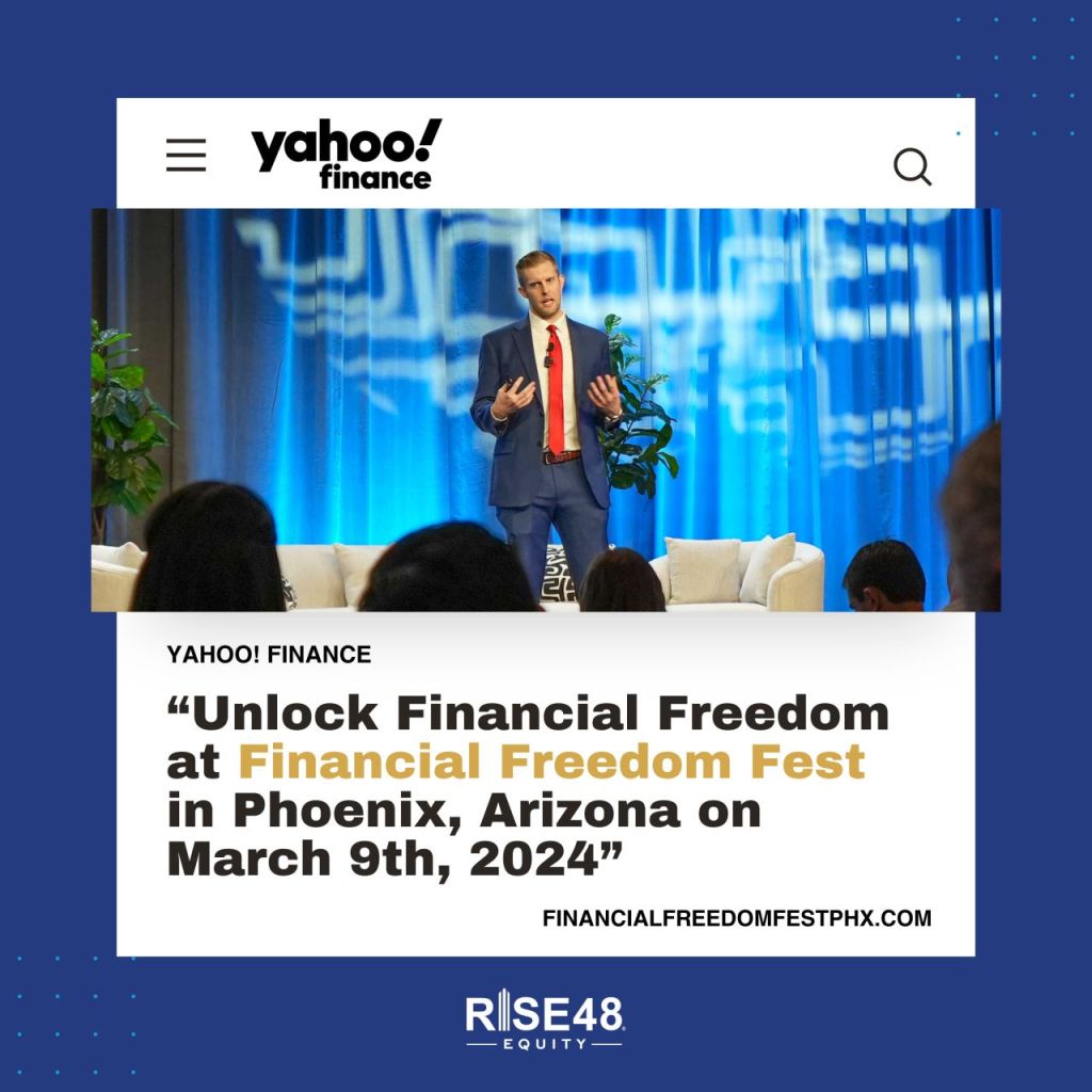 Yahoo Finance article for Financial Freedom Fest