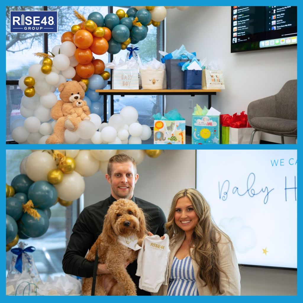Zach and Grace Rise48 Equity baby shower 2024