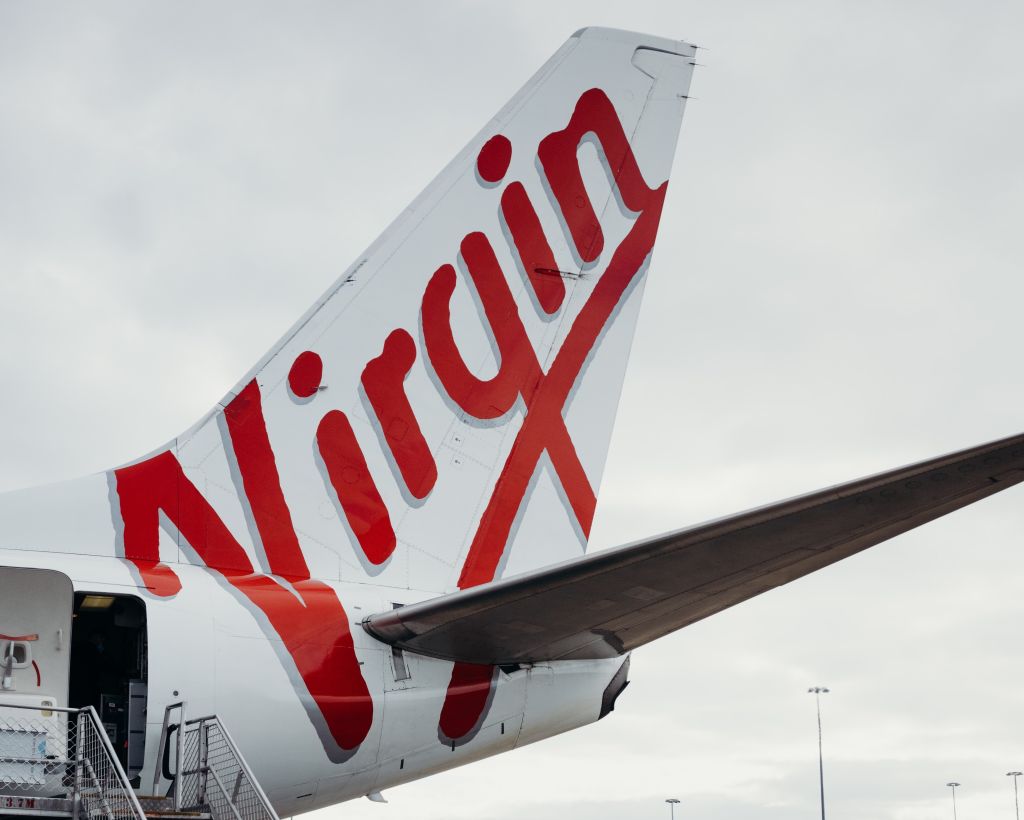 Virgin Airlines plane