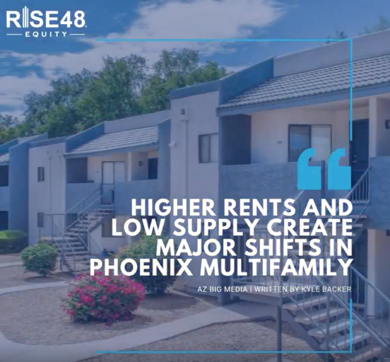 LinkedIn Cover Photo Higher Rents and low supply create major shifts in Phoenix Multifamily