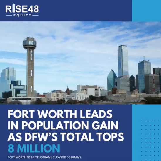 DFW Population growth cover photo