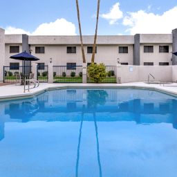 Apartment complex pool