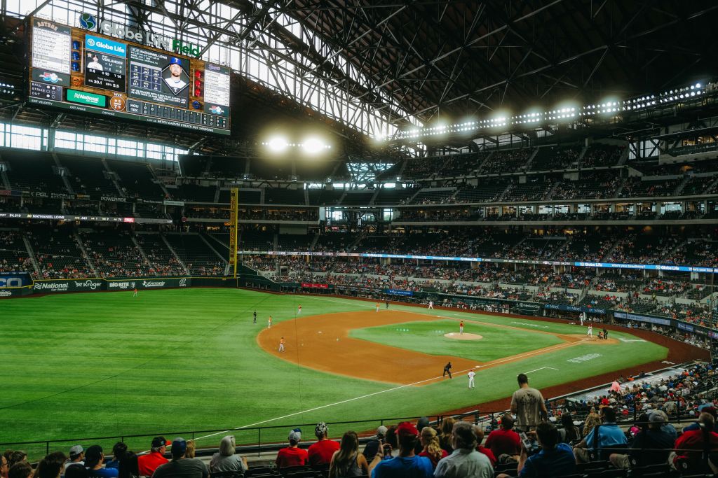 Texas Rangers MLB Baseball Stadium